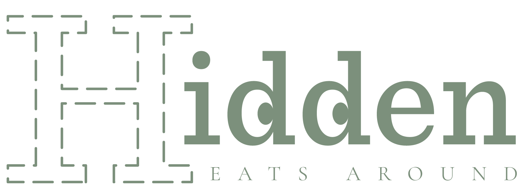 Hidden Eats Around Logo
